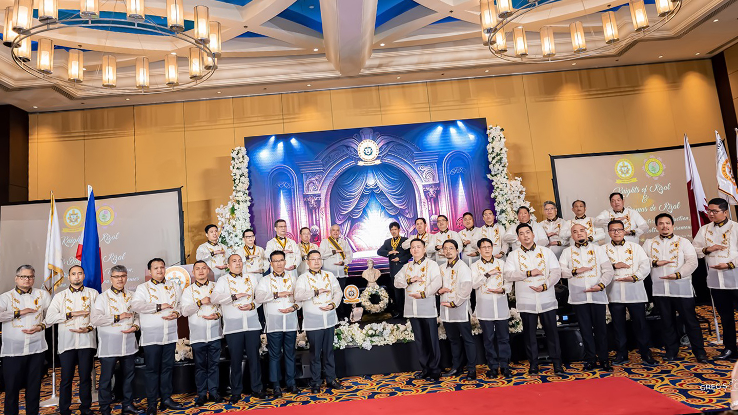 Knights of Rizal Doha Chapter chartering ceremony